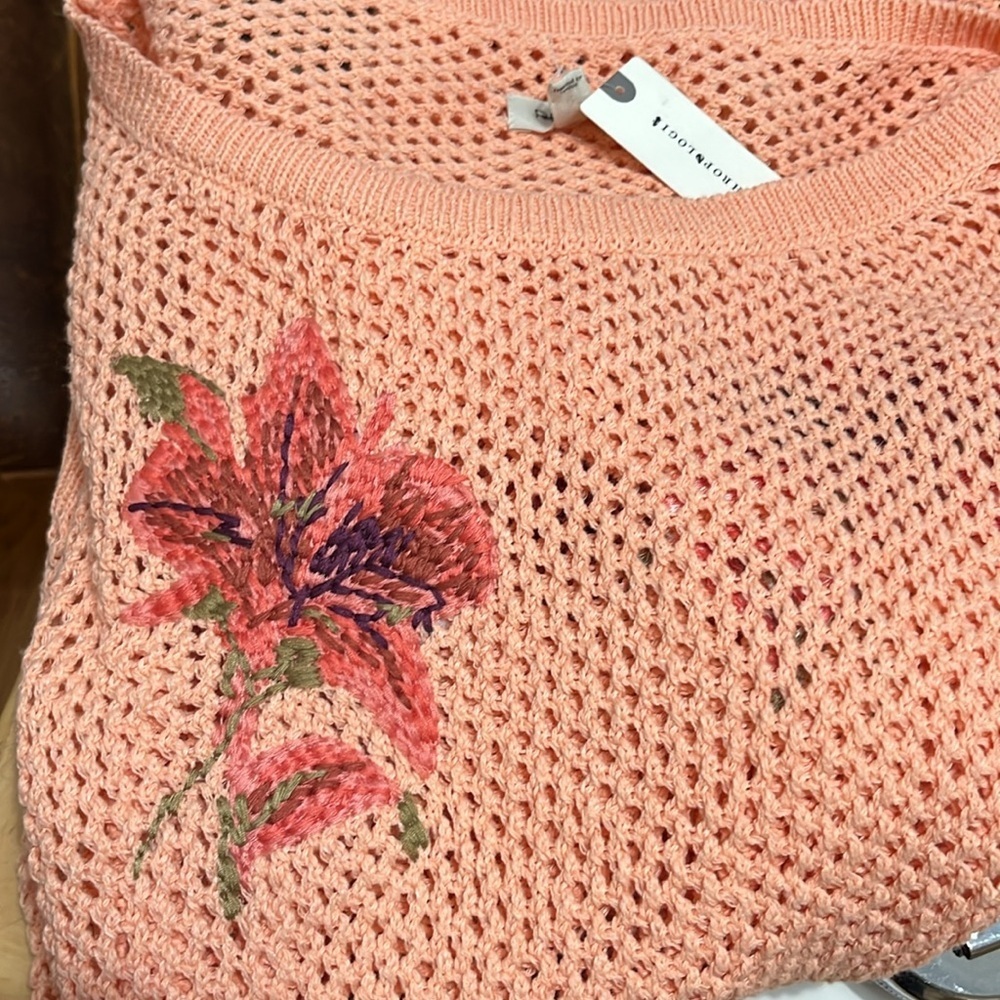 Anthropologie Pilcro Open-Stitch Sweater Size XS NWT - Picture 14 of 14